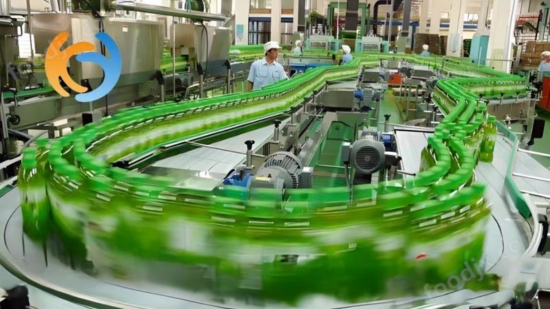 食品输送线选型：揭秘食品饮料工厂的“物流动脉